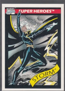 1990 Impel Marvel Universe #24 STORM - Super Heroes - Marvel Comics - Mint - Picture 1 of 2