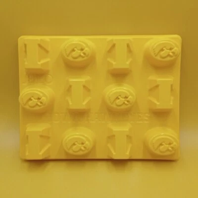 IOWA Hawkeyes JELL-O Jigglers Molds Jello Shot Molds Set Of 2 - Image 1 of 4