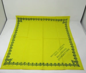 Houston Livestock Show & Rodeo Texas Bandana Palomino Committee gelb Vintage 1992 - Bild 1 von 3