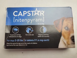 PetArmor Capaction Oral Flea Treatment for Dogs (2-25 lbs) 6 tablets