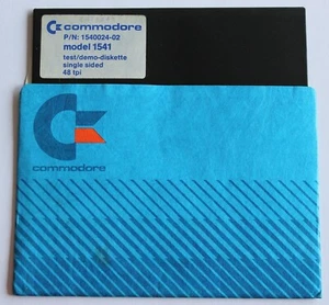 Commodore test / demo-diskette model 1541 (C64) - Afbeelding 1 van 1