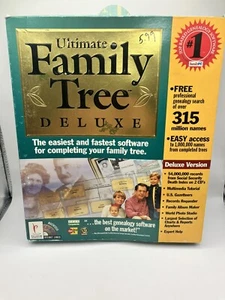 Ultimate Family Tree - MAC, 1997 Genealogy Software - New Sealed See Desc - Picture 1 of 4