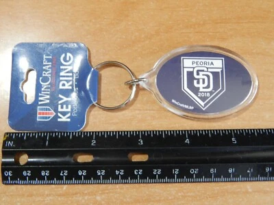 SAN DIEGO PADRES MLB 2018 OFFICIAL SPRING TRAINING CACTUS LEAGUE KEYCHAIN NWT  - Image 1 of 4