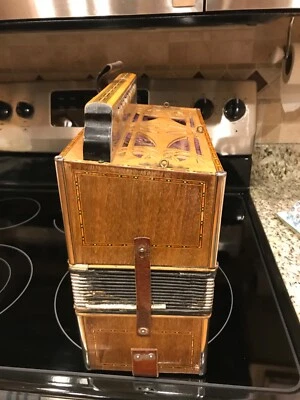 Vintage accordian Supertone - Image 1 of 4