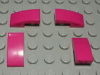 Lego Stein Abgerundet 1X2x0,6 Dunkelrosa 4 Stck                         (585 #)