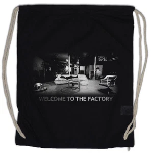 WELCOME TO THE FACTORY Turnbeutel New York Andy Pop Art Picture Warhol Girl - Picture 1 of 1