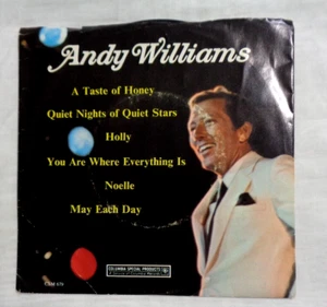 Andy Williams: 6 Song EP 1967 Columbia CSM-679 Kentucky Fried Promo Pressng VG++ - Imagen 1 de 11