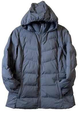 32 Degrees Womans Large Blue Winter Tech Puffer Jacket 1699330 Coat Rain Lrg L - Image 1 of 4