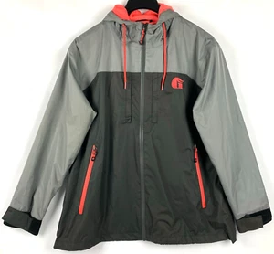 Gator Waders Men's Swamp Jacket Hunting Grey Coral Hooded Full Zip Size Large - Picture 1 of 22