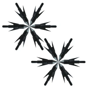 12pcs Fishing Broadheads Arrow Head Bow Archery Hunting Tips 150 Grain LongBow - Picture 1 of 9