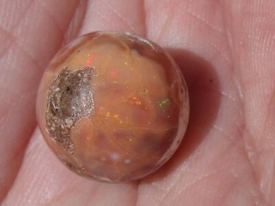 Cuentas de ópalo de fuego Cantera mexicana de 15,55 quilates Foto 1 de 4