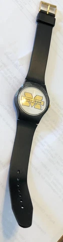 Vintage University MICHIGAN  Watch  needs battery Cover