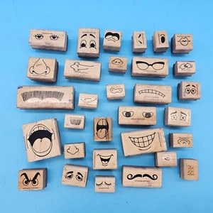 EIN SET Stampin Up Stempel Makin Gesichter - Bild 1 von 3