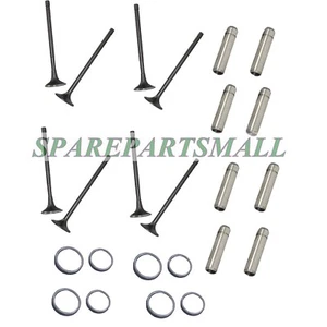 1set Intake/Outlet Valve & Guides & Intake/ Outlet Seat Fit For Toyota 1Z Engine - Bild 1 von 4