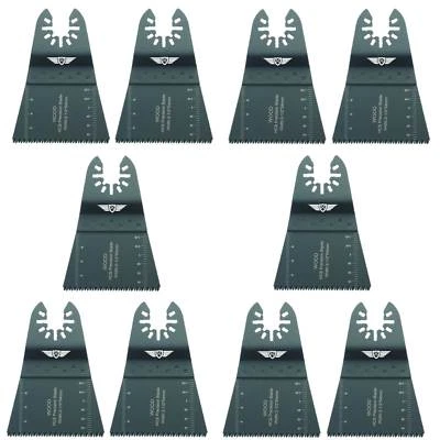 10 x Topstools 65mm Coarse Blades for Dewalt Stanley Black and Decker Multitool