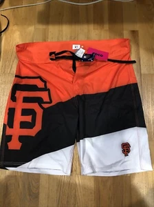San Francisco Giants Swim Suit NWT Foco Size 34 Baseball Swim Suit - Picture 1 of 5