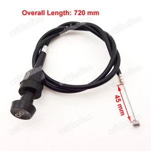 ATV Carburetor Choke Cable Fit Chinese 200 250cc Engine Carb atv Quad 4 Wheeler - Picture 1 of 5