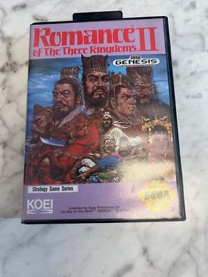 Romance of the Three Kingdoms II for Sega Genesis CASE ONLY CO91224 - Image 1 of 2