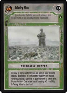 Infantry Mine (LS) (Hoth-Limited) | Decipher Star Wars CCG | NM/LP - Bild 1 von 1