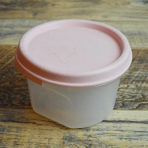 Tupperware 1605-30 Modular Mate 200 ml contenitore 7 oz con coperchio rosa 1607-2 - Foto 1 di 8
