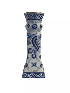 Portacandele cinese, XX secolo, ceramica dipinta a mano - Imagen 1 de 6