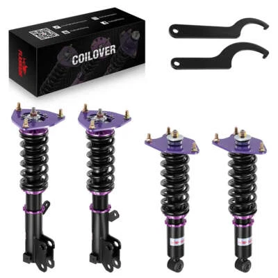 Juego de amortiguadores Coilover Struts para 2006-2012 Mitsubishi Eclipse 4G 2004-12 Galant DJ Foto 1 de 4