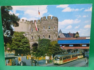 AK Köln, Straßenbahn Jägermeister-Werbung, Briefkästen gel. 1967 (Nr. 1345) - Bild 1 von 2