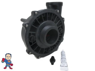 Waterway Spa Hot Tub Pump Wet End 2" X 2" 56 Frame 4 HP Executive Bleeder Barb  - Image 1 of 4