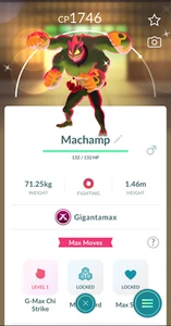 Pokémon Shiny Machamp Gigamax TRADE Registered Shiny Machamp require - Picture 1 of 1