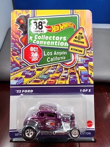 2024 HOT WHEELS 38th ANNUAL CONVENTION '32 FORD COUPE - Picture 1 of 3