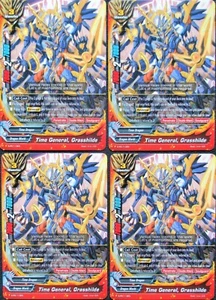 8x  Time General, Grasshilde - Buddyfight Promo - 8 MINT CARDS - Picture 1 of 1