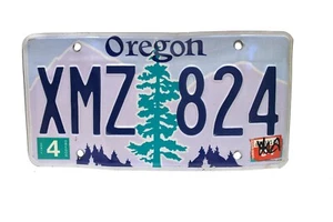 Placa de matrícula de Oregon XMZ 824 - Imagen 1 de 2