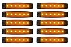 10 Stück x 6 LED Leuchte Lampe LKW Fur Daf Ft 105 Xf 460 Far X 24V Orangefarben 