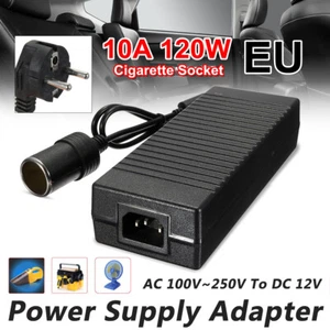 240V AC to 12V DC Car Converter Cigarette Lighter Socket 120W AC Power Adapter - Picture 1 of 7