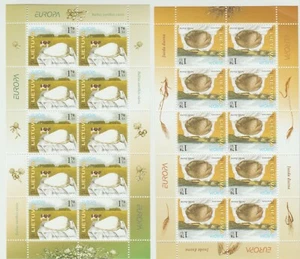 s36171 LIETUVA LITUANIA 2005 EUROPA CEPT MNH** MSx2 GASTRONOMIA - Foto 1 di 1