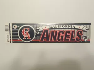California Angels Vintage Team Autoaufkleber (1990er) Decal Streifen - Bild 1 von 2