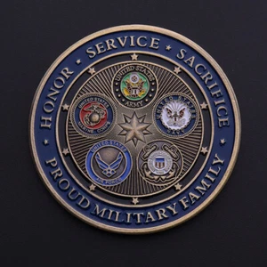 100 PCS Navy Collectible US Challenge Coin Air Force Army Militaria Gift - Picture 1 of 10