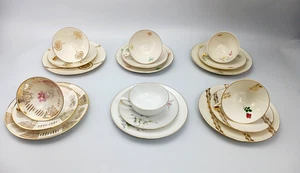 Bavaria, Winterling, Schirnding, Renie, 6x Sammelgedeck Sammeltassen 18 - Teilig - Picture 1 of 19