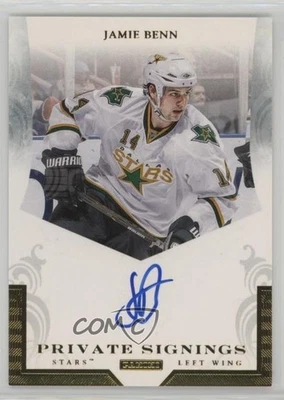 2011-12 Pinnacle Private Signings Jamie Benn #BEN Auto - Image 1 of 2