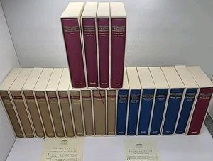Lot of 21 Library of America Red Blue Green Beige James Wharton Stein Cather - Picture 1 of 14