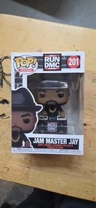 Funko Pop Rocks Run DMC 4Ever Jam Master Jay Vinyl Figure #201 W/ Protector  - Picture 1 of 7