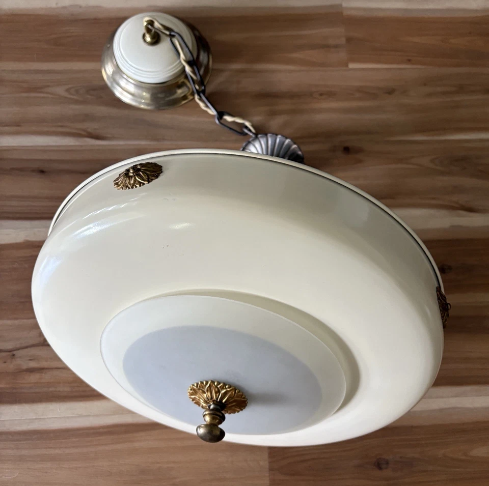 Vintage 1940’s Neoclassical Chandelier  - Image 1 of 4