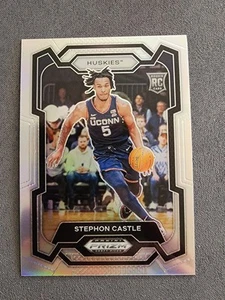 Stephon Castle 2024 Panini Prizm Draft Picks - #17 Silver Prizm (RC) - Picture 1 of 2