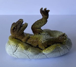 AAA BABY ALLOSAURUS DINOSAURIER SCHLÜPFT AUS EI SPIELZEUG SPIEL DISPLAY FIGUR - Bild 1 von 7