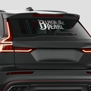 Frontscheibenaufkleber Black Pearl Sticker Tuning Auto Decal FS142 Silber  - Bild 1 von 7