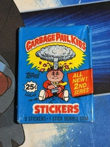 1985 Topps Garbage Pail Kids 2nd Series Sealed Wax Pack 2 OS2 - Bild 1 von 6