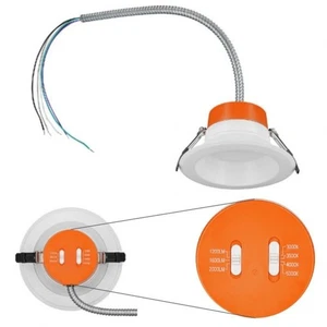 Sylvania LEDVANCE 8" Dual wählbar RT LED Einbauleuchte CCT wählbar 120-277 WHT - Bild 1 von 1