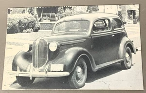 #K1972    AUTO     POSTCARD,      1938   PLYMOUTH - Picture 1 of 2