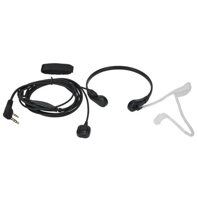 Kehlkopfmikrofon Headset Finger PTT Für Baofeng UV5R 888s BF-999 BF-666S