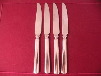 Juego De 4 Cuchillos MARTHA STEWART ACERO INOXIDABLE IMPERIO CENA CUCHILLO 9 1/4" B Foto 1 de 4